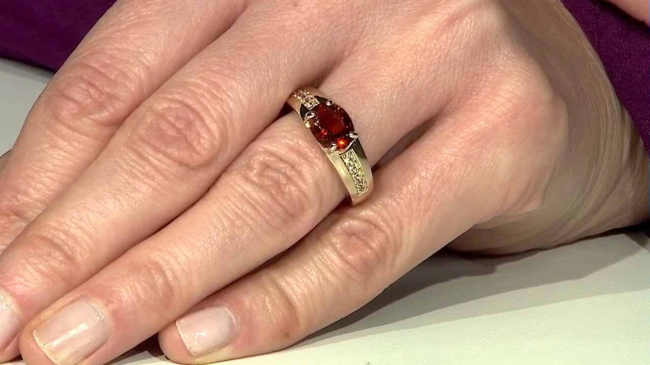 Video Madeira Citrine Silver Ring