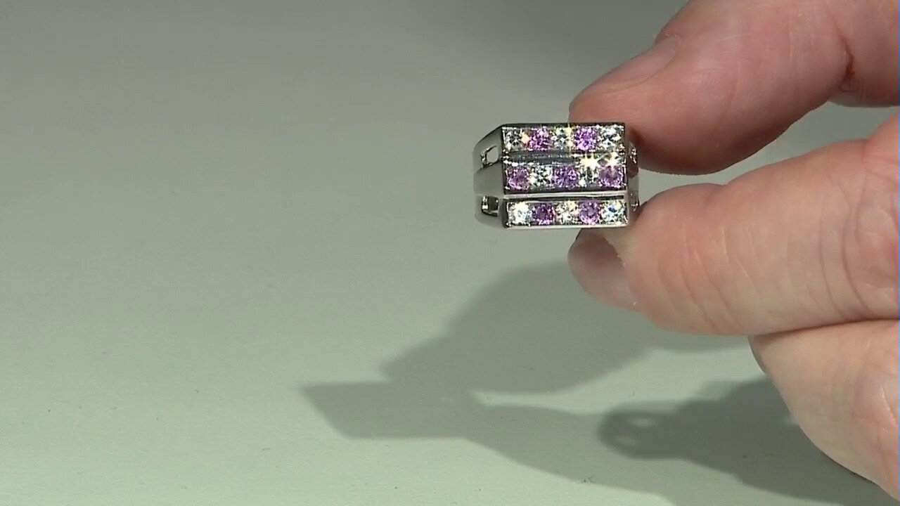 Video Bague en argent et Zircon