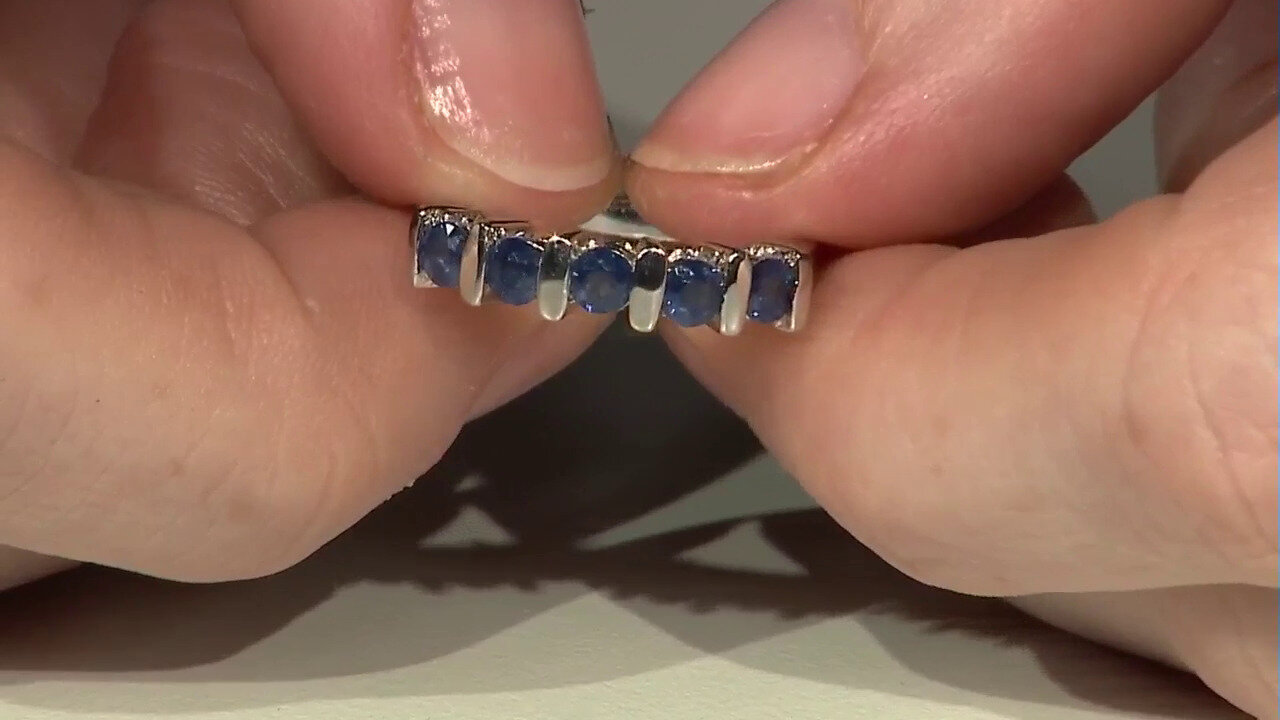 Video Kanchanaburi Sapphire Silver Ring