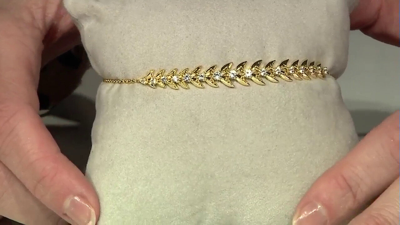 Video Zircon Silver Bracelet