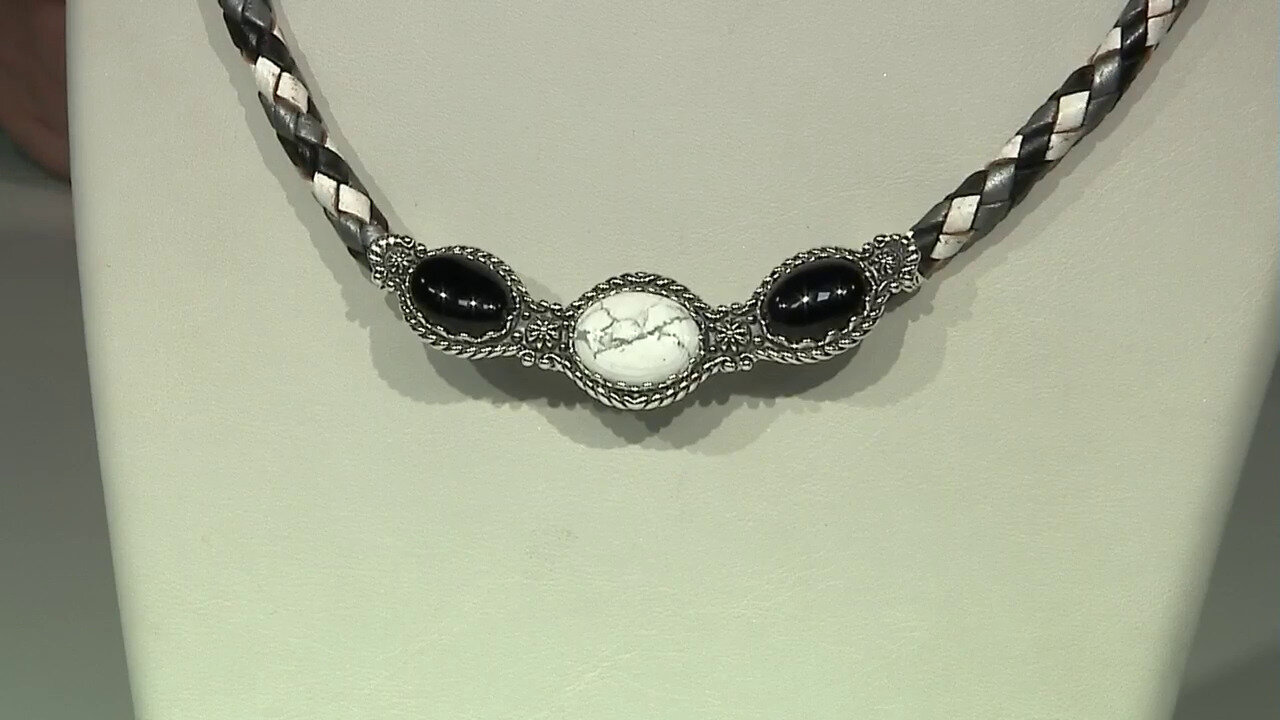 Video Howlite Necklace (Desert Chic)