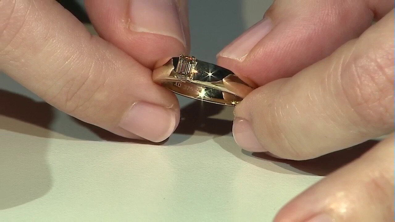 Video Bague en or et Diamant Cognac d'Argyle I3 (Mark Tremonti)