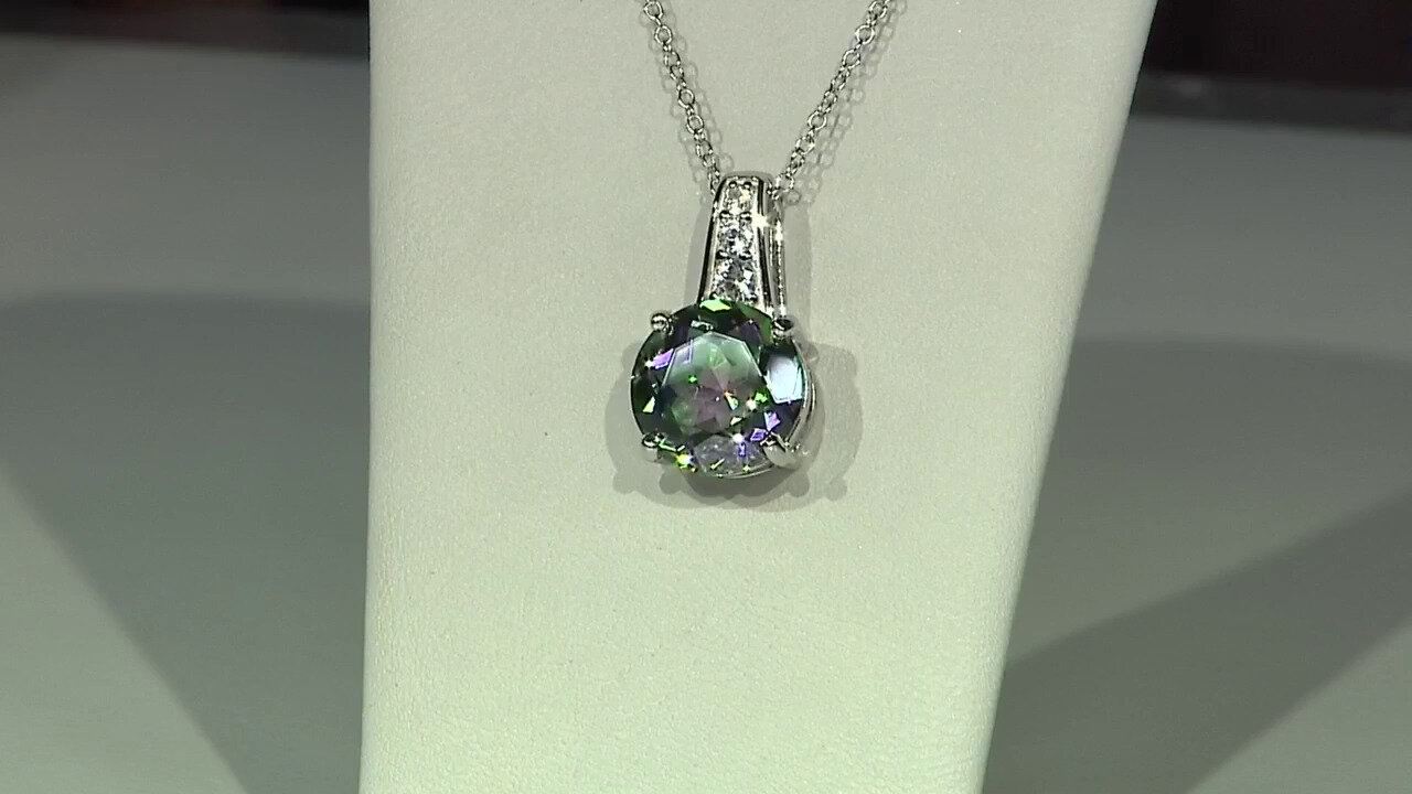 Video Mystic Quartz Silver Necklace