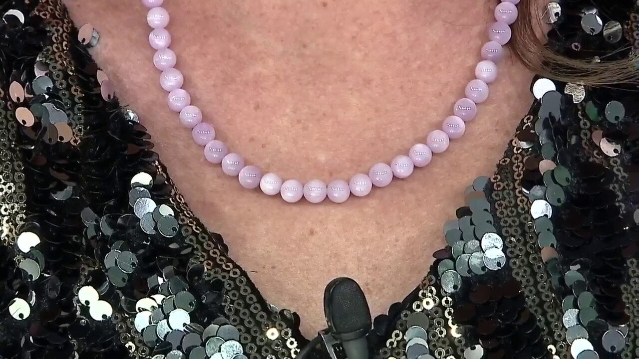 Video Kunzite Silver Necklace