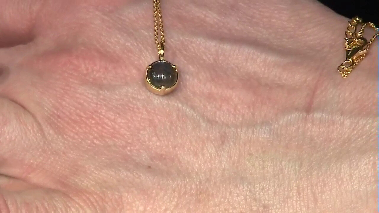 Video Labradorite Silver Necklace