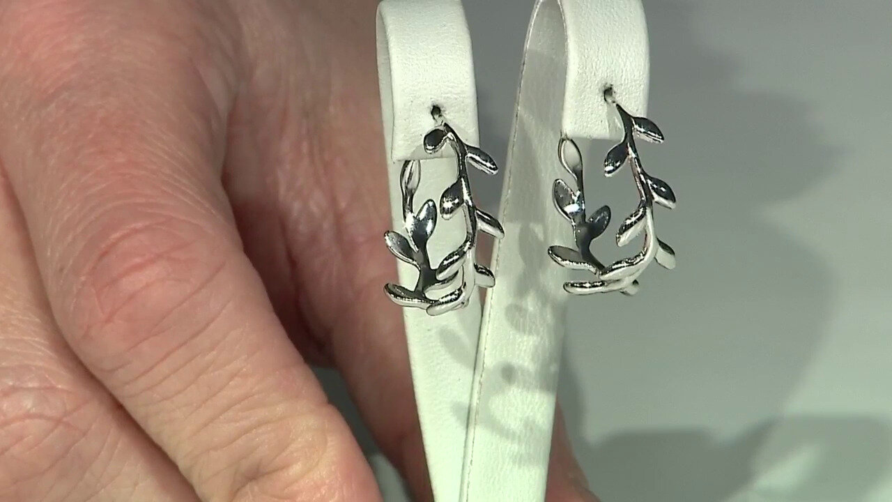 Video Silver Earrings