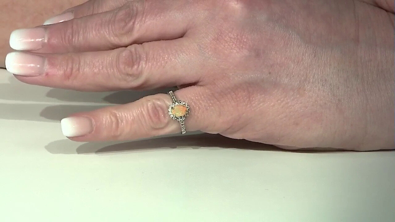 Video Indonesian Opal Silver Ring