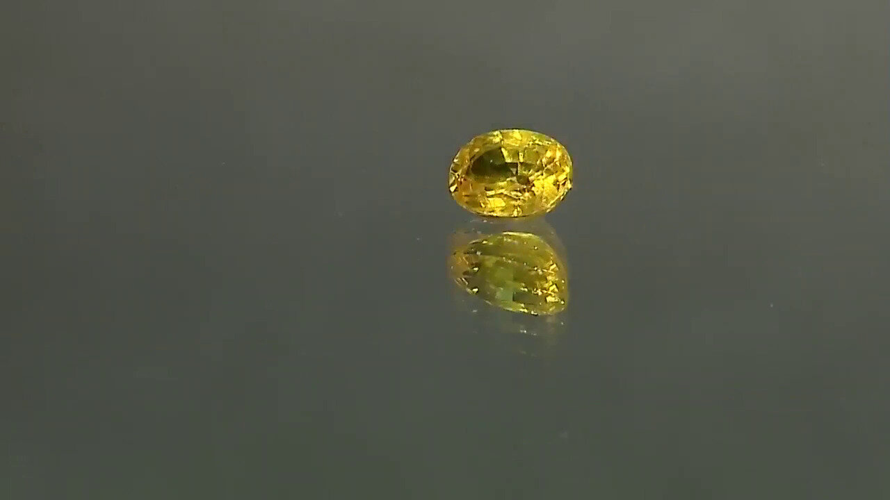 Video Piedra preciosa con Zafiro amarillo 1,749 ct