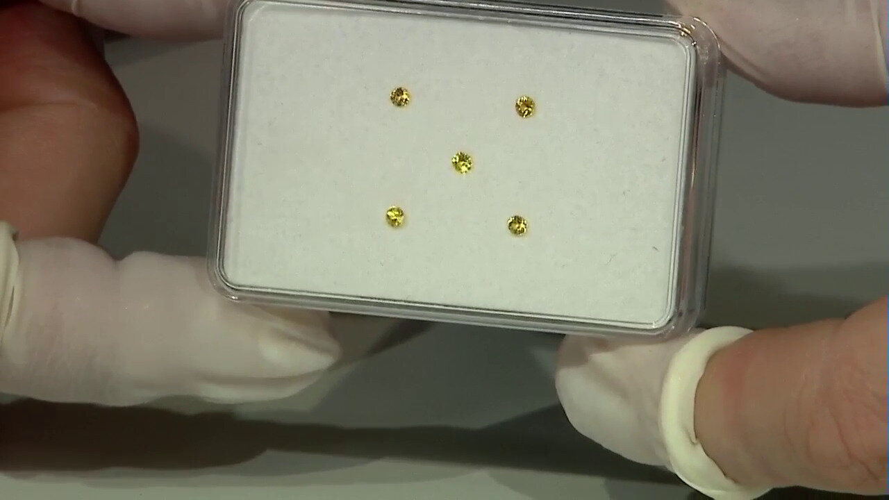 Video Yellow Sapphire other gemstone 0,31 ct
