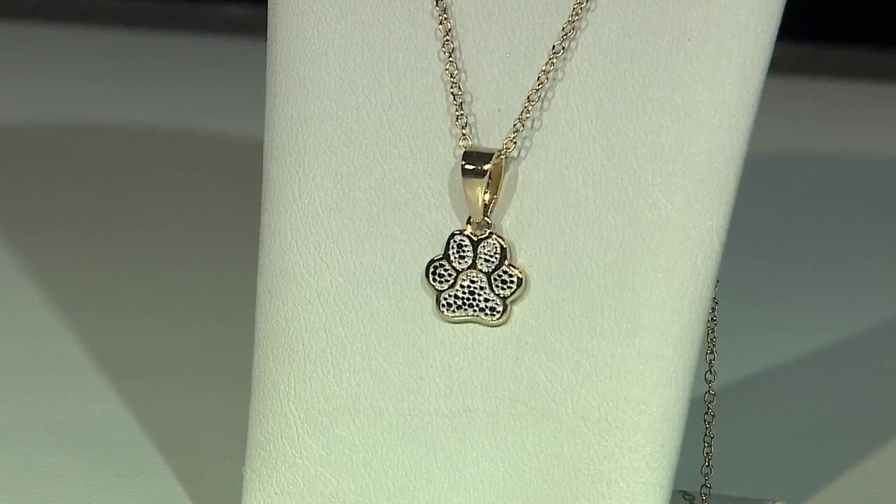 Video I3 (I) Diamond Silver Necklace