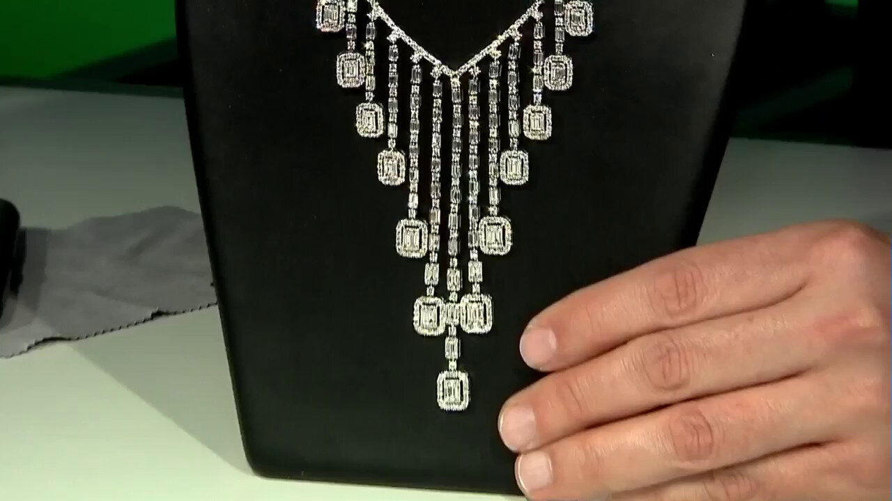 Video Collar en oro con Diamante I1 (H)  (de Melo)
