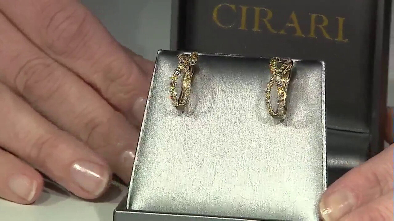 Video 14K SI2 Fancy Diamond Gold Ring (CIRARI)