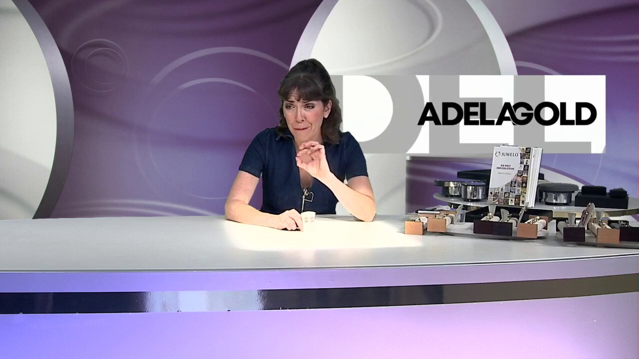 Video Gouden oorbellen met Gele Zirkonen (Adela Gold)