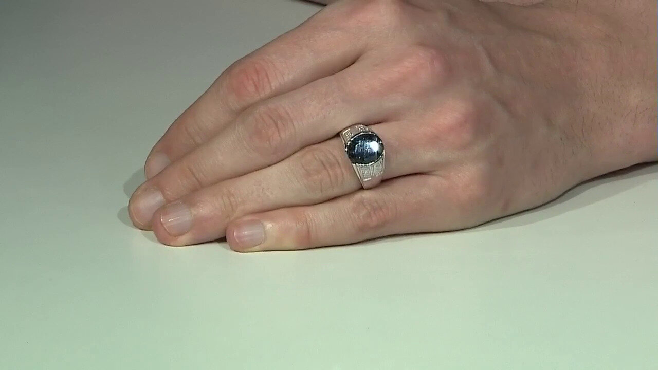 Video London Blue Topaz Silver Ring