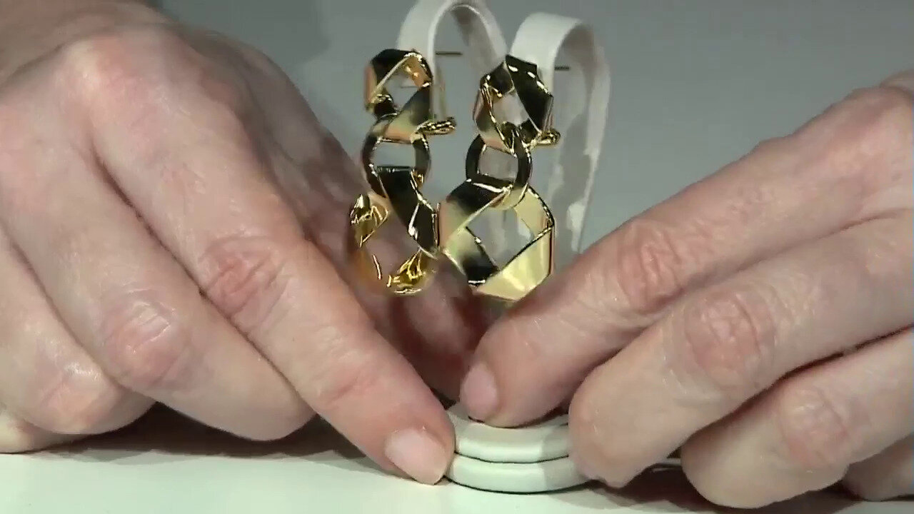 Video Brass Earrings (Juwelo Style)