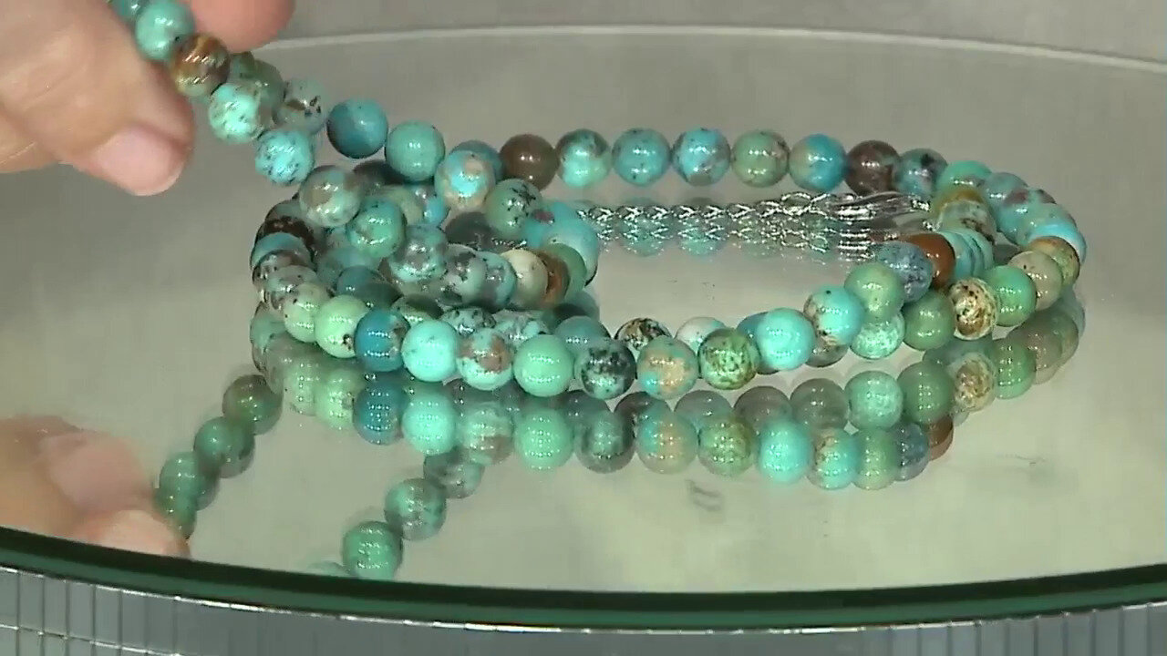 Video Turquoise Silver Necklace