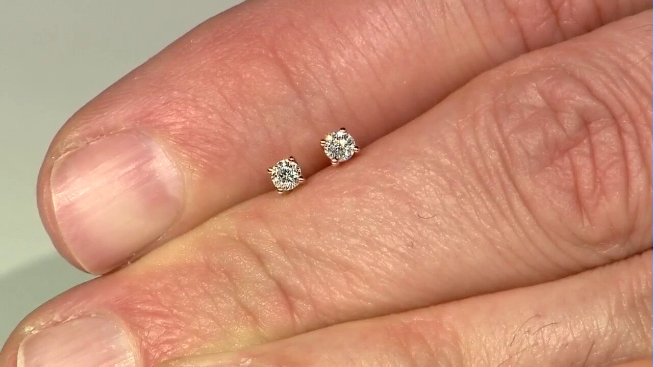 Video Boucles d'oreilles en or et Diamant I1 (H) (CIRARI)