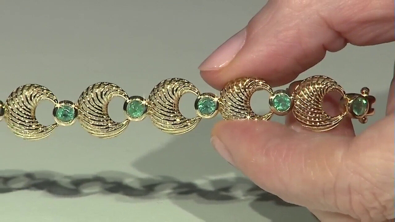 Video 9K Zircon Gold Earrings (Ornaments by de Melo)