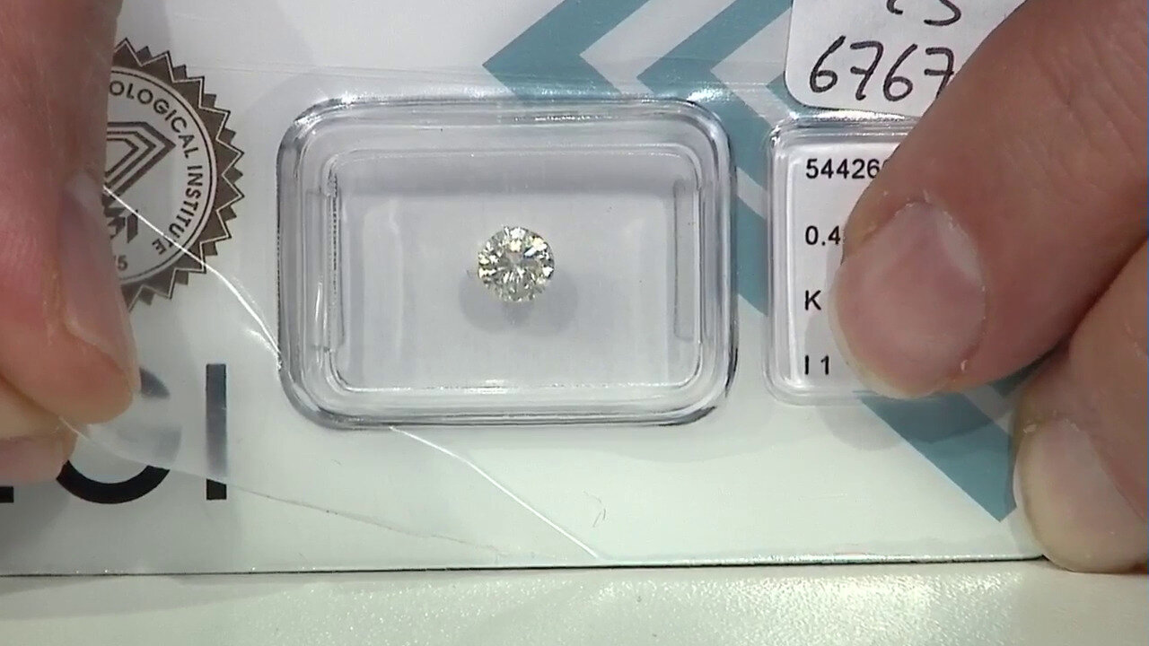 Video Piedra preciosa con Diamante I1 (K)