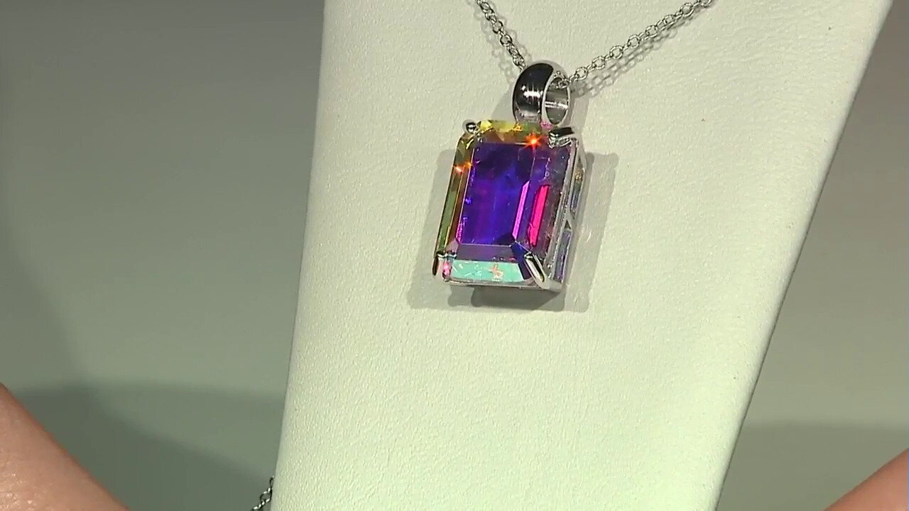 Video Moonlight Quartz Silver Necklace