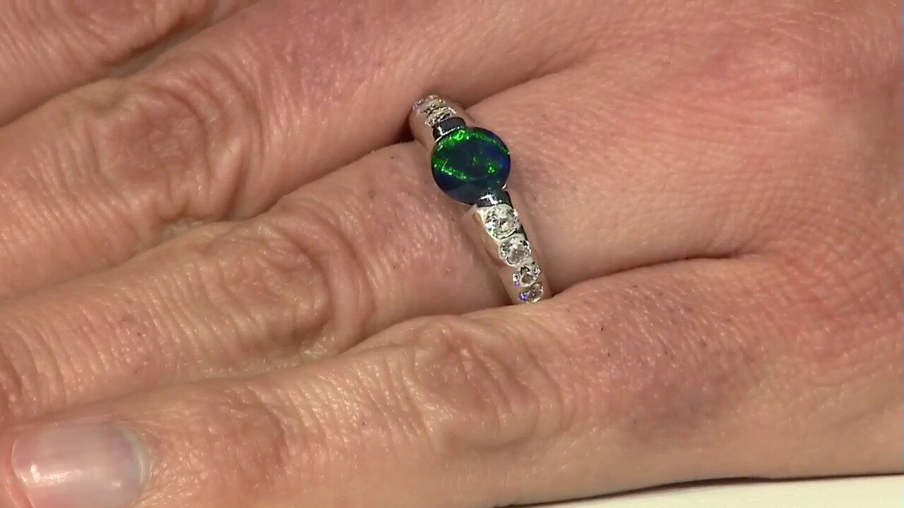 Video Mezezo Opal Silver Ring (de Melo)