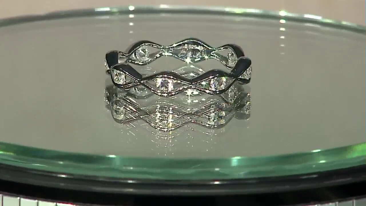 Video Zircon Silver Ring (de Melo)