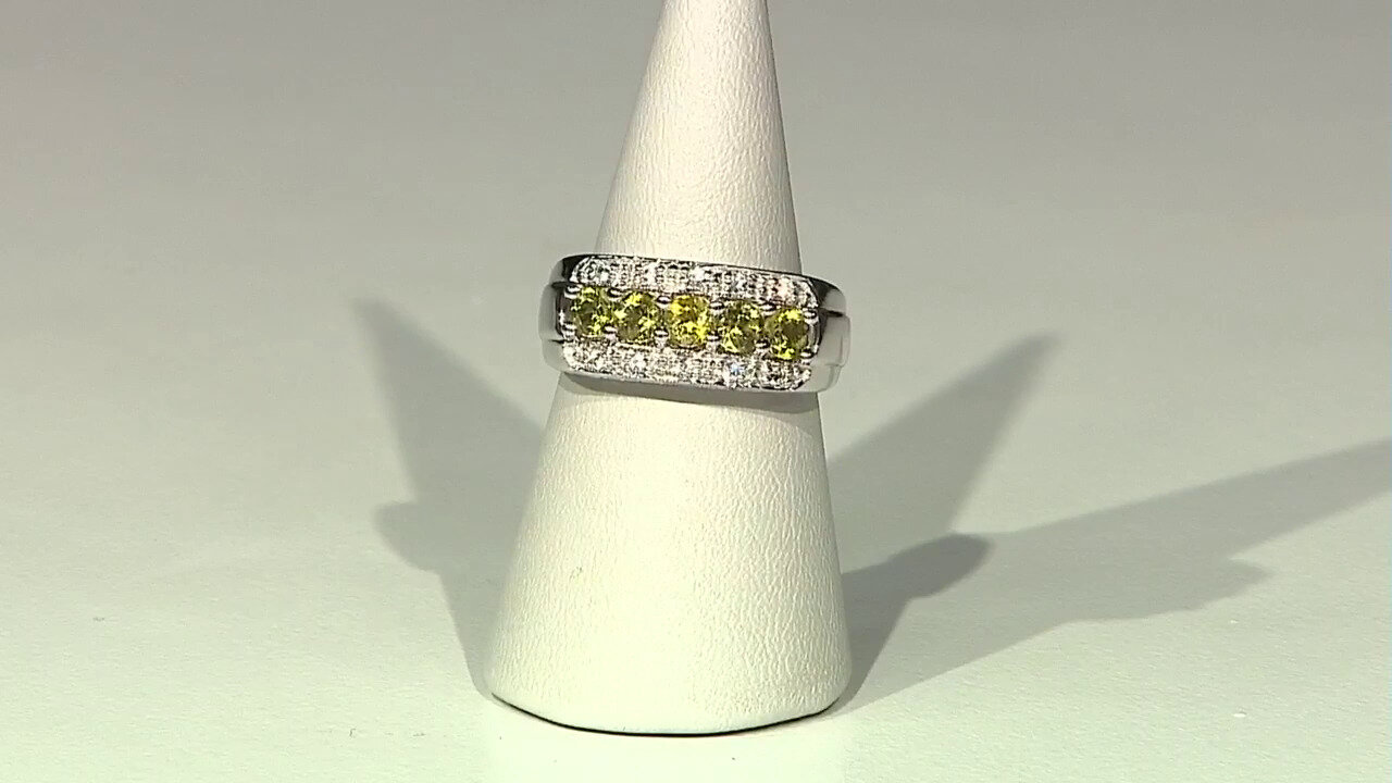 Video Bague en argent et Tourmaline