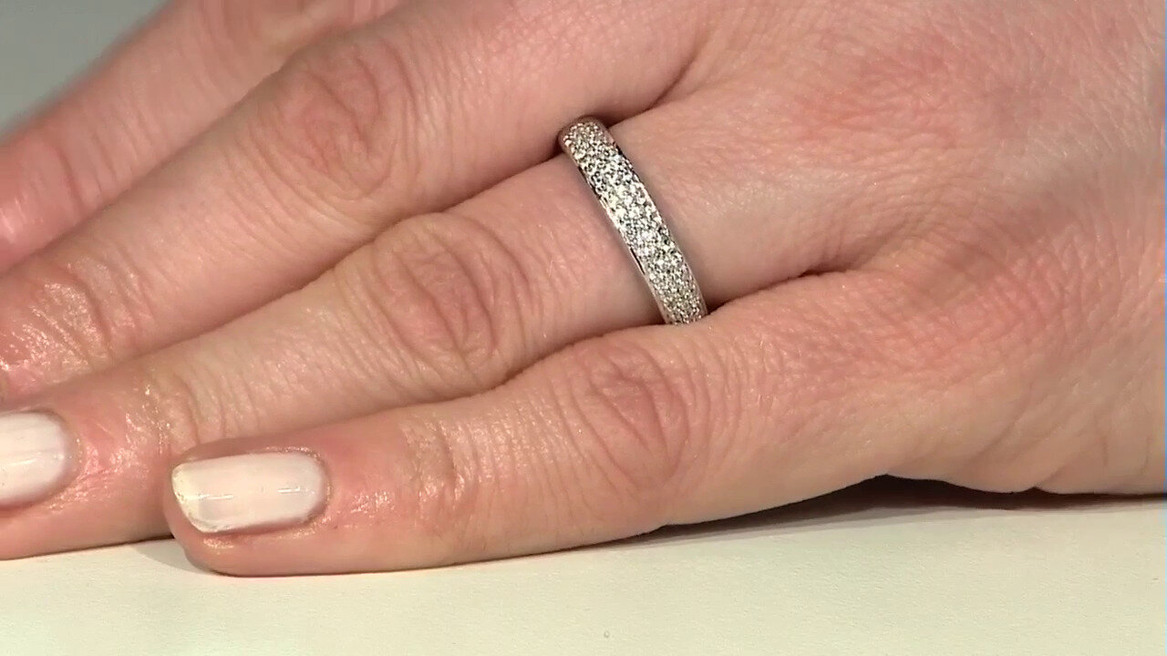 Video Bague en argent et Zircon