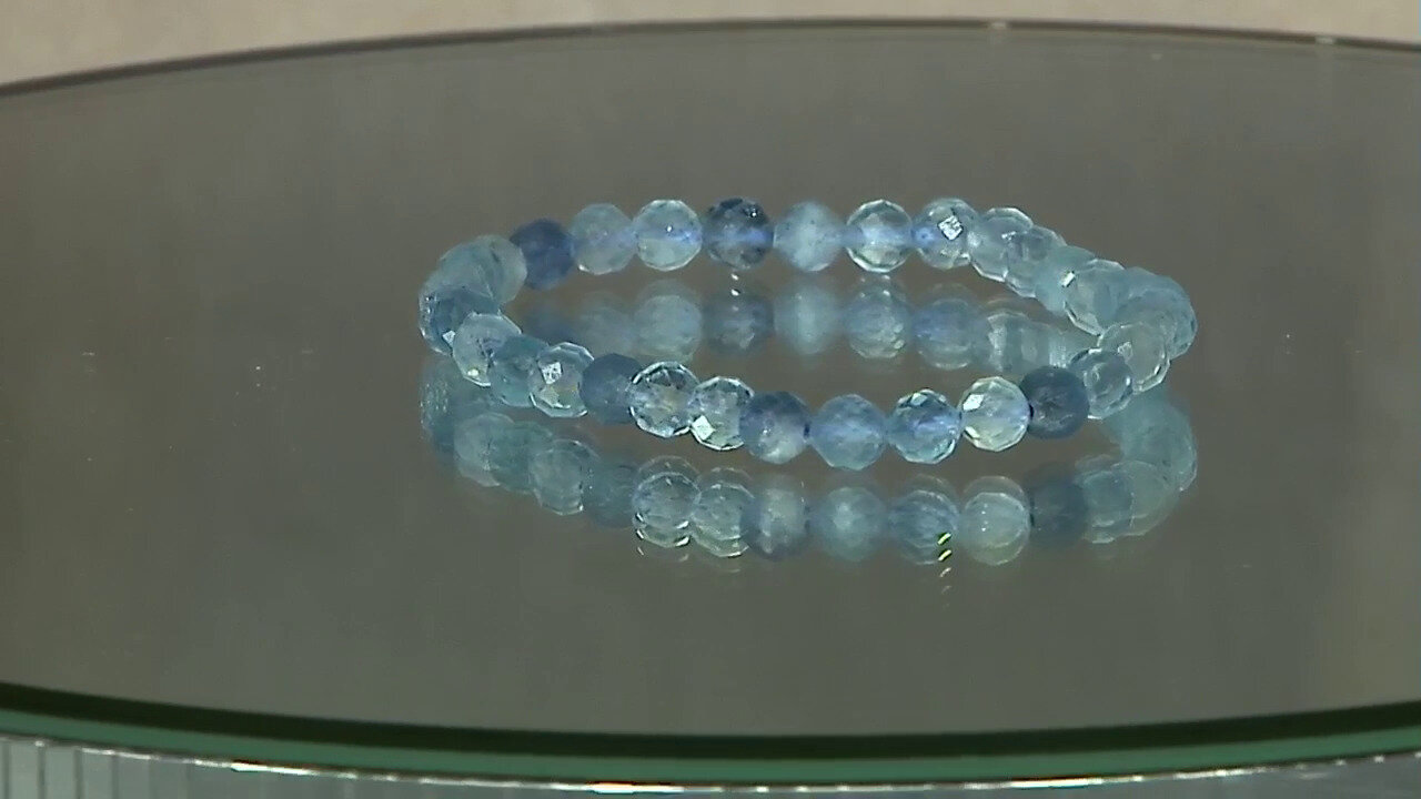 Video Armband met aquamarijnstenen