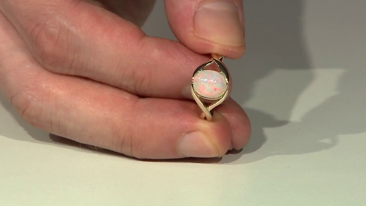 Video 9K AAA Welo Opal Gold Ring (Adela Gold)