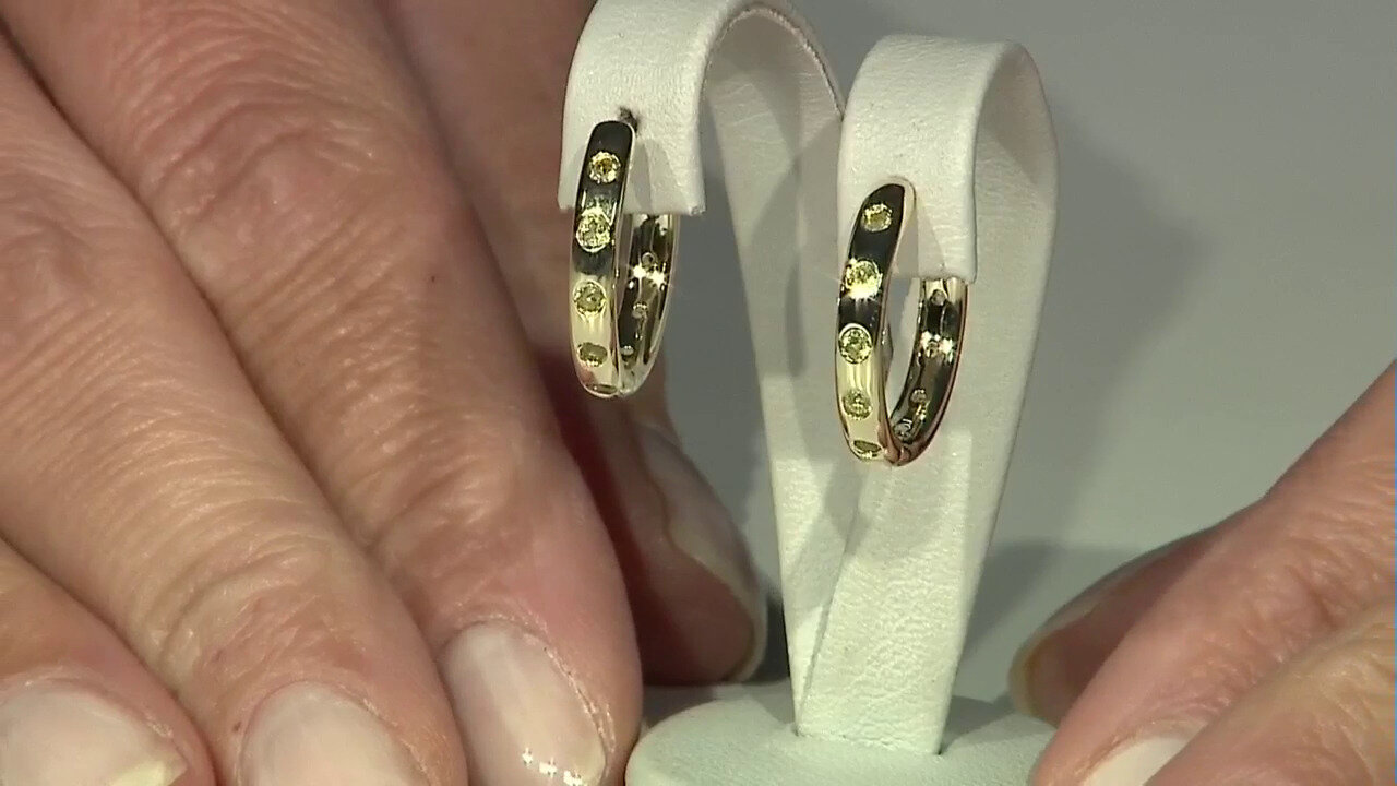 Video Peridot Silver Earrings