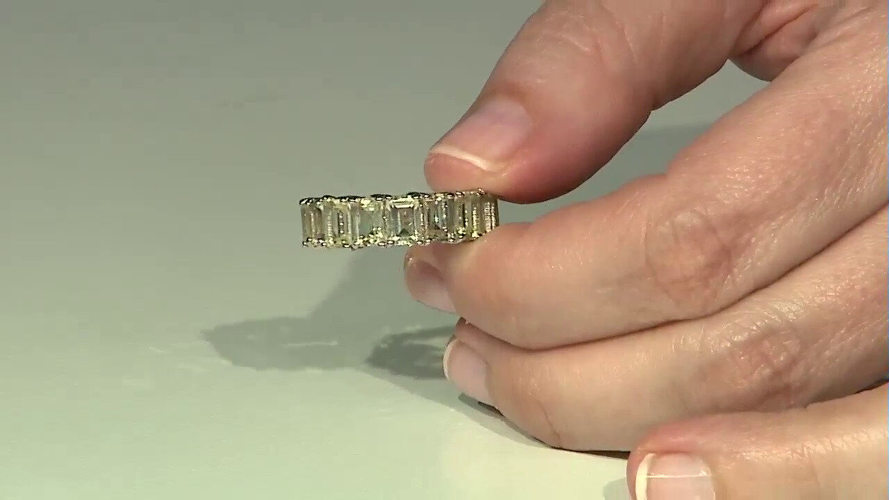 Video Zilveren ring met Limoen Kwartsen