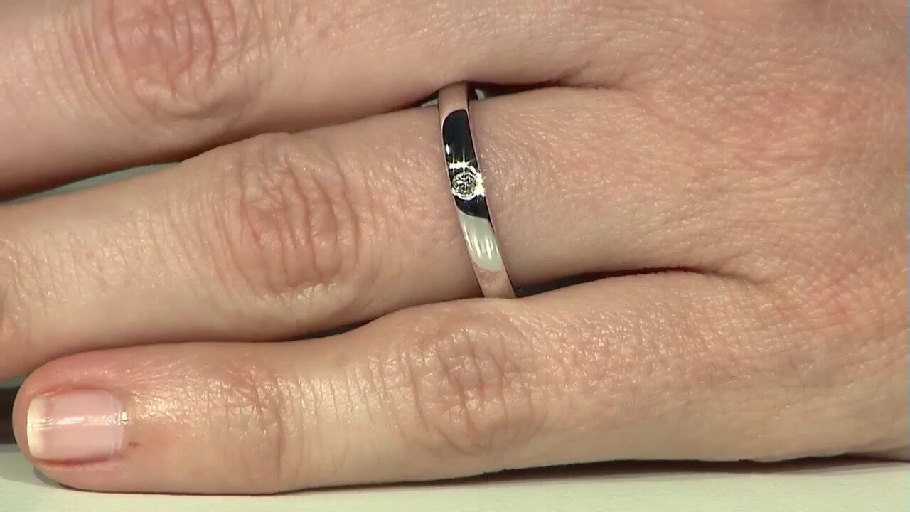 Video Gouden ring met een I2 (I) Diamant