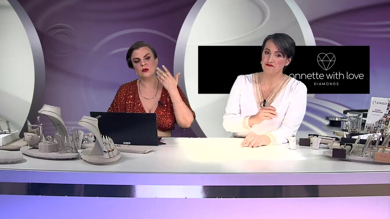 Video Pendientes en oro con Diamante SI1 (G) (Annette)
