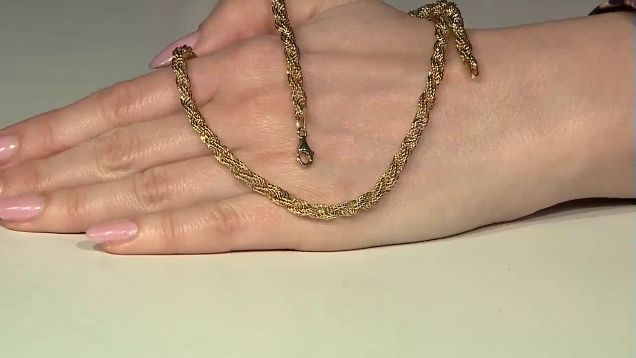Video Gouden halsketting
