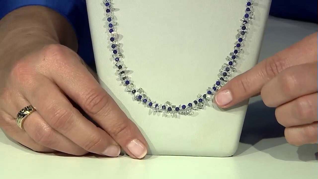 Video Lapis Lazuli Silver Necklace