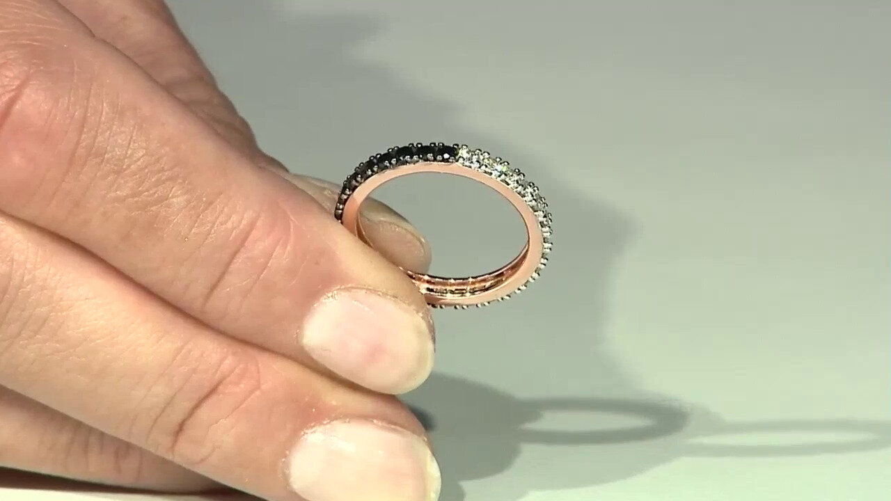 Video Zilveren ring met een Mozambique granaat