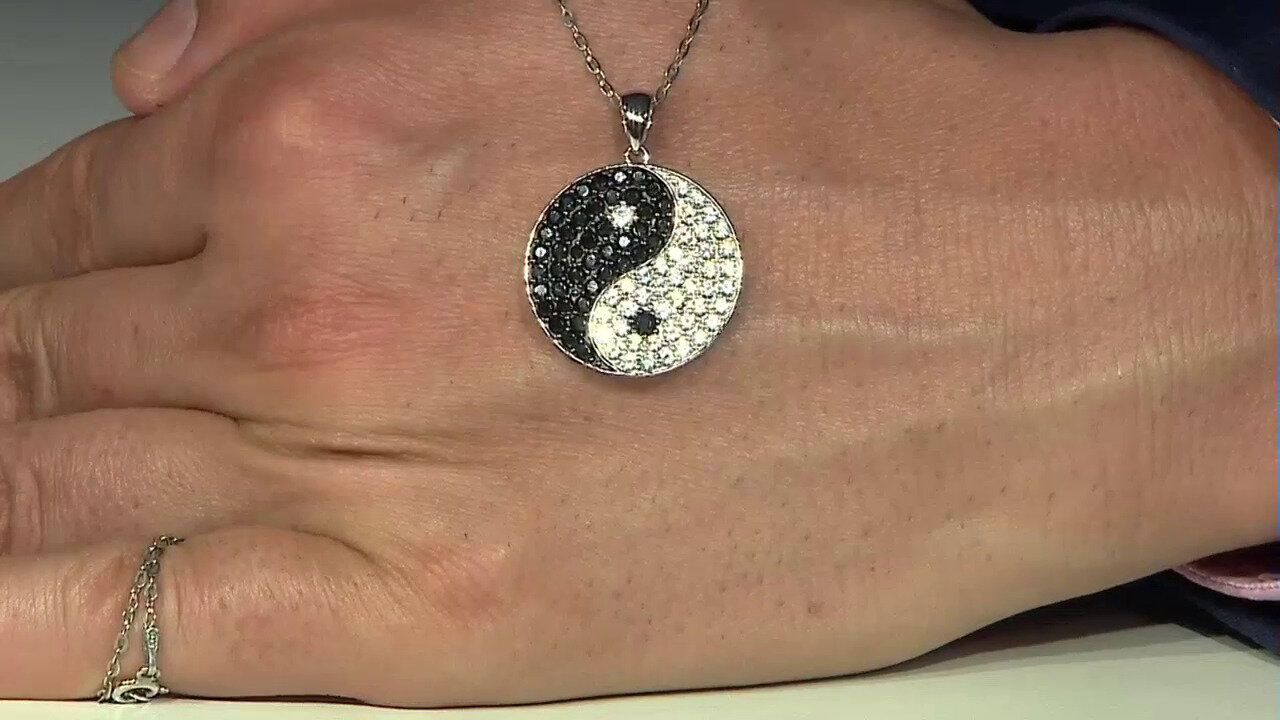 Video Pendentif en argent et Zircon