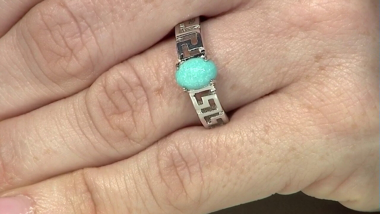 Video Bague en argent et Turquoise