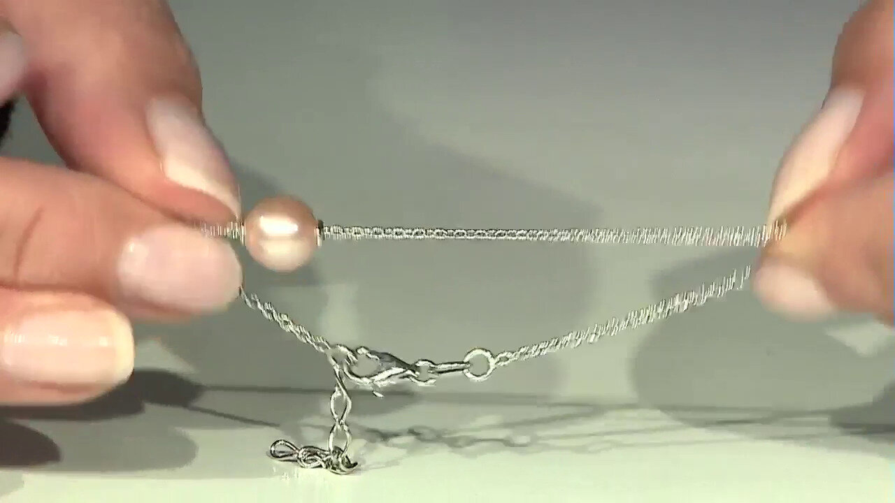 Video Ming-Perlen-Silberarmband (TPC)