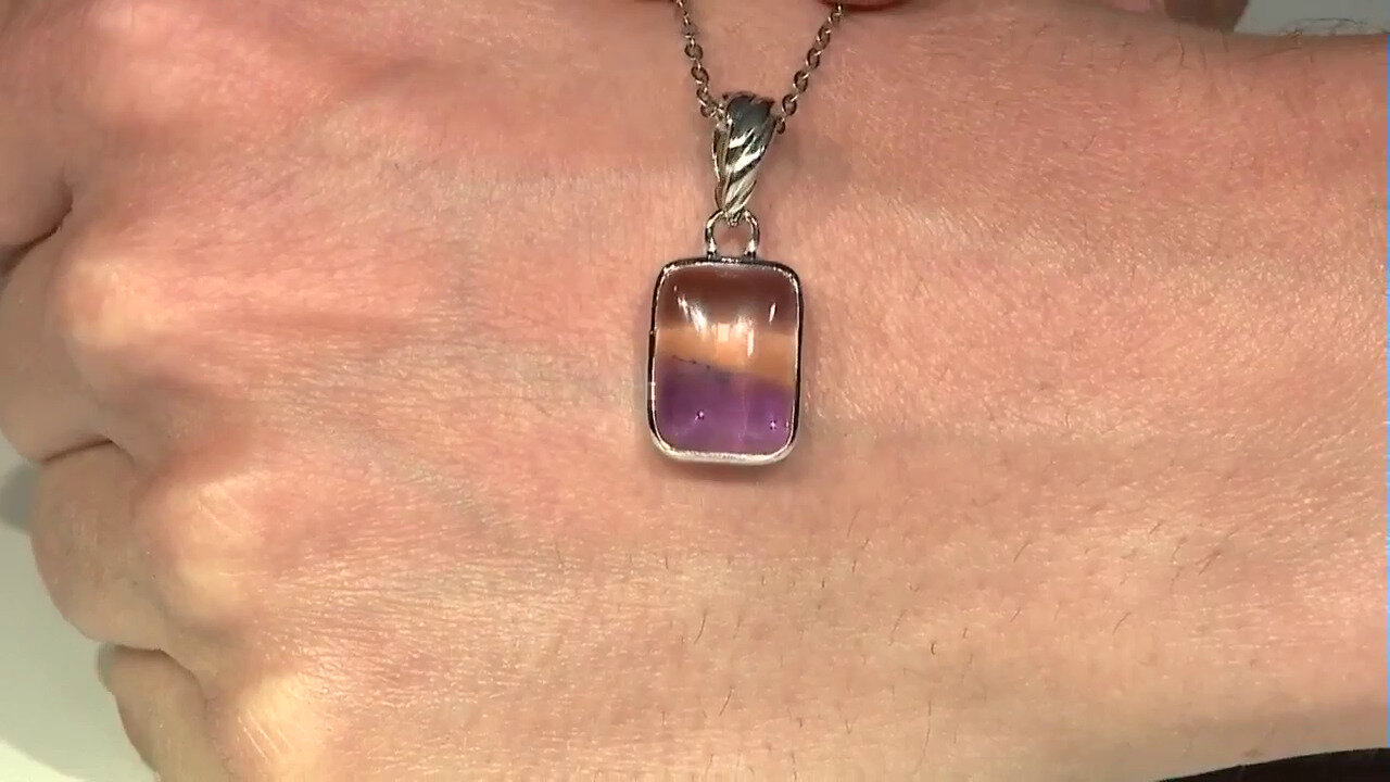 Video Ametrine Silver Pendant