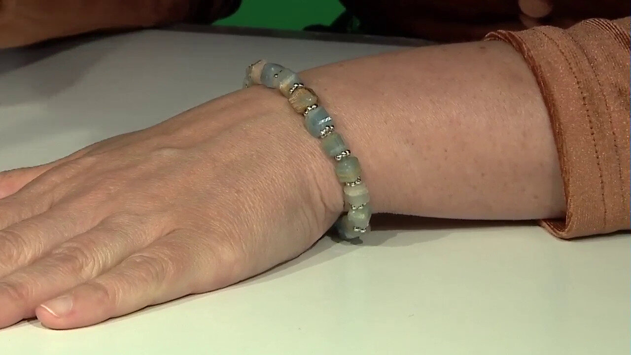 Video Armband met blauwe aragonieten