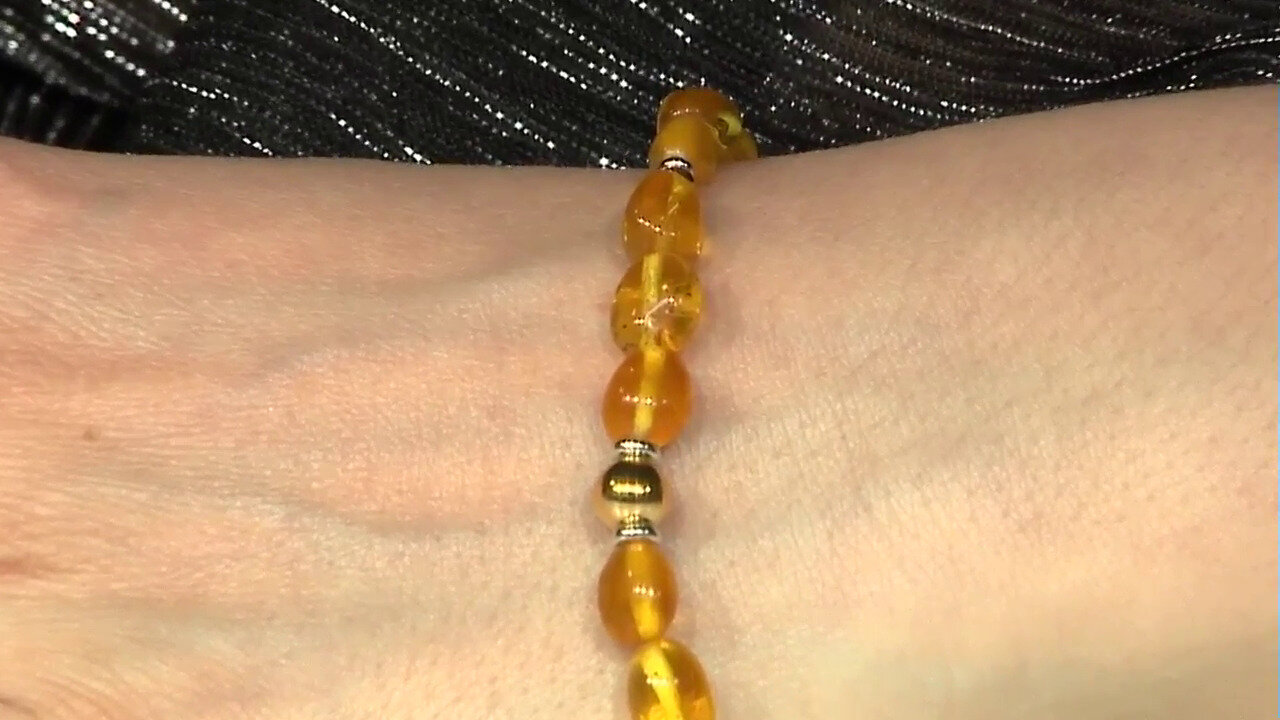 Video Baltic Amber Silver Bracelet (dagen)