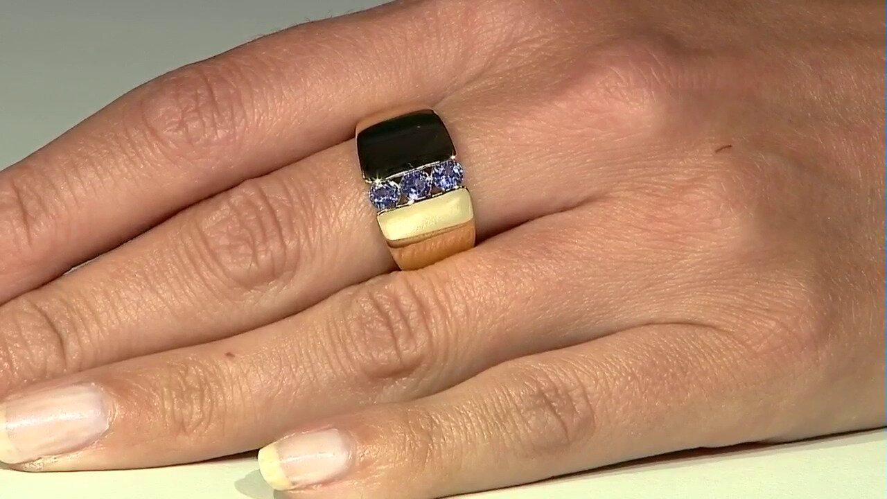 Video Bague en argent et Tanzanite