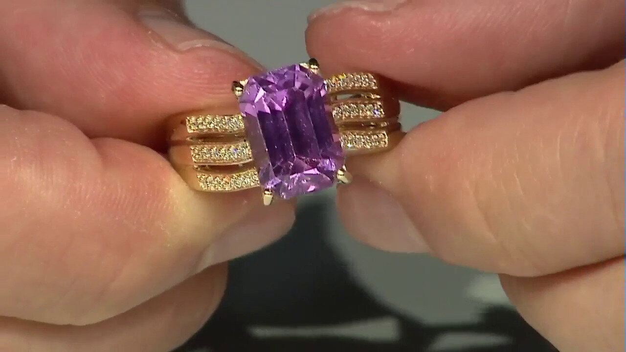 Video Bague en or et Kunzite de Patroke (de Melo)