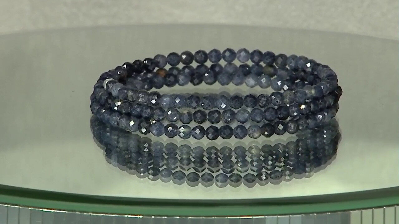 Video Armband met blauwe saffieren (Riya)