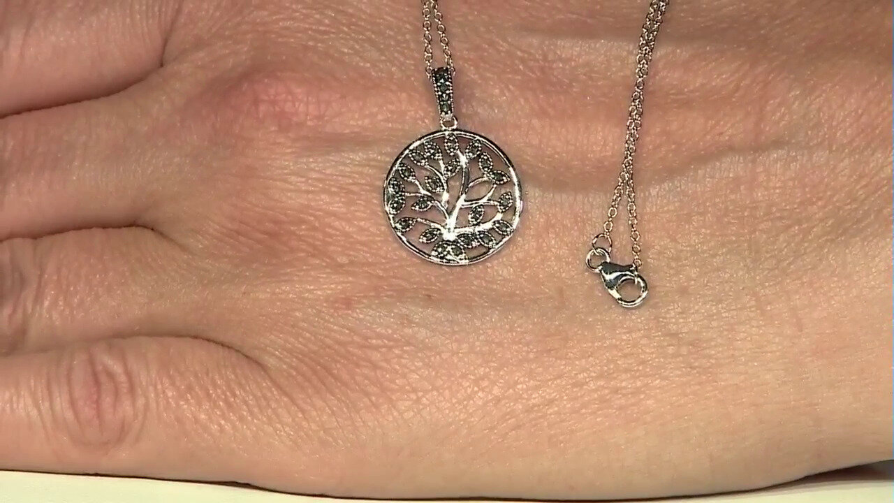 Video Marcasite Silver Necklace