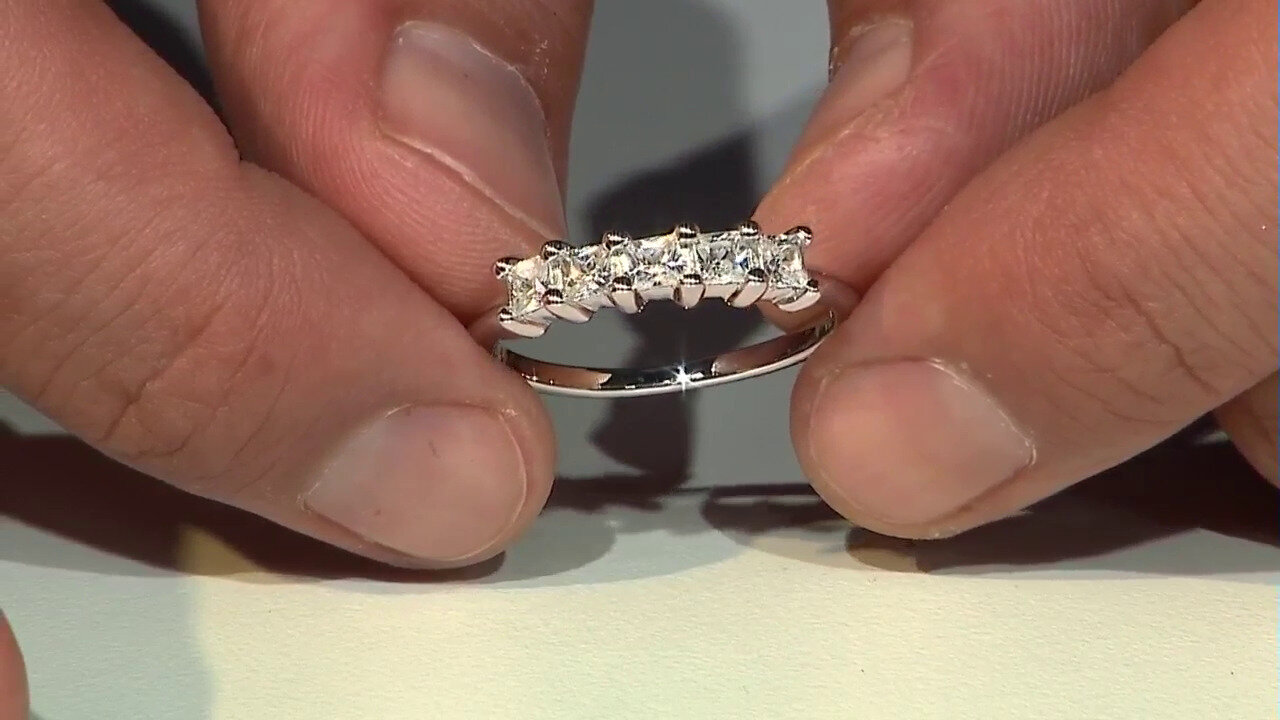 Video Bague en argent et Zircon