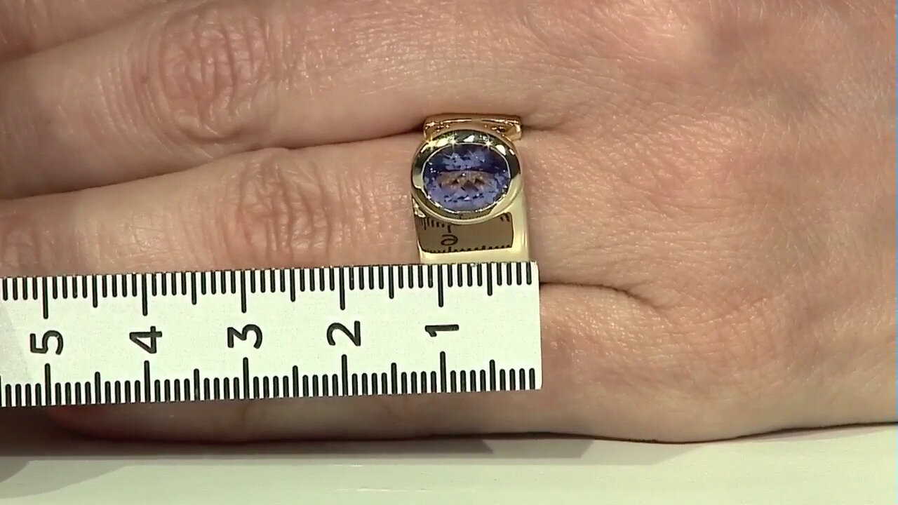 Video Bague en or et Tanzanite