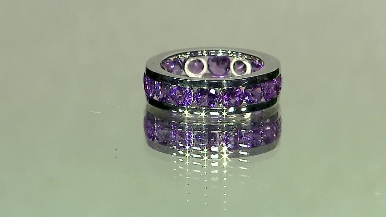 Video Bague en argent et Améthyste de Sibérie